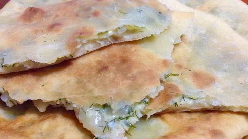 лепешки на сметанном тесте