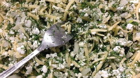 лепешки на сметанном тесте