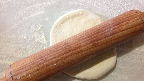 лепешки на сметанном тесте