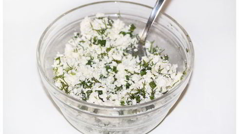 лепешки с брынзой и не только