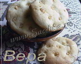 Лепешки с чесночной солью