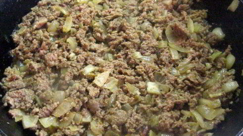 лепешки с мясом