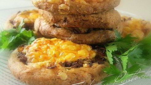 лепешки с мясом