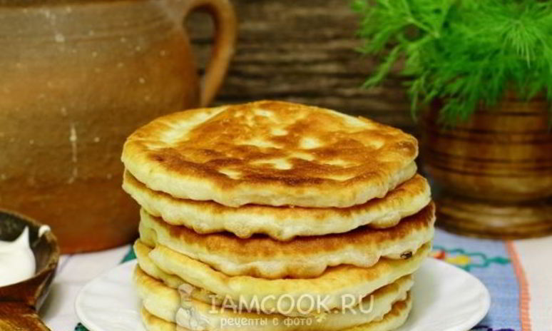 Рецепт лепешек с сыром дрожжевые
