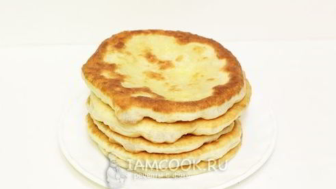 лепешки с сыром дрожжевые