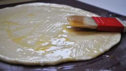 лепешки с творогом и укропом