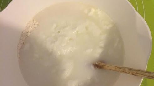 лобиани — лепешка с фасолью