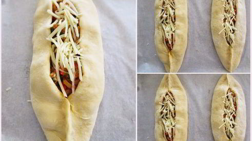 пиде — турецкая лепешка в форме лодочки с начинкой из фарша