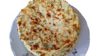 Сырная лепешка