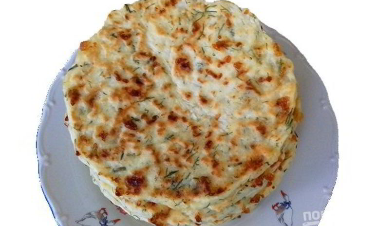 Рецепт сырной лепешки
