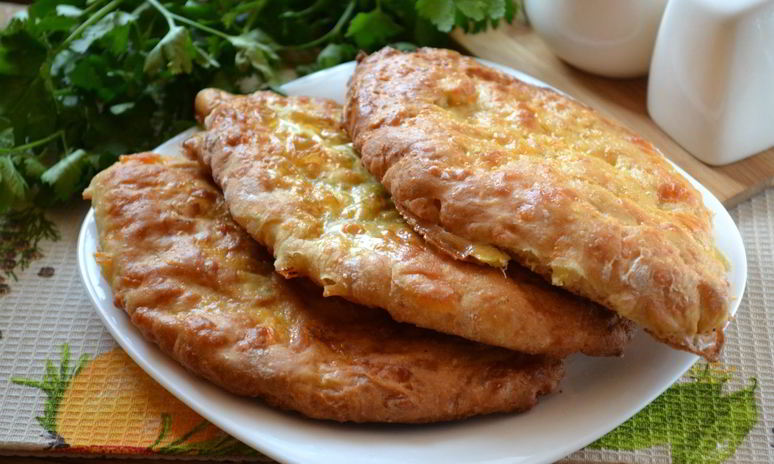 Рецепт сырных лепешек на кефире