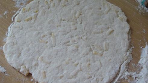 сырные лепешки пикантные