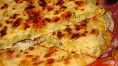 сырные лепешки пикантные