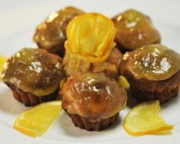 Апельсиновые маффины лайт