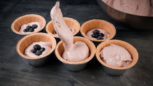 черничные маффины