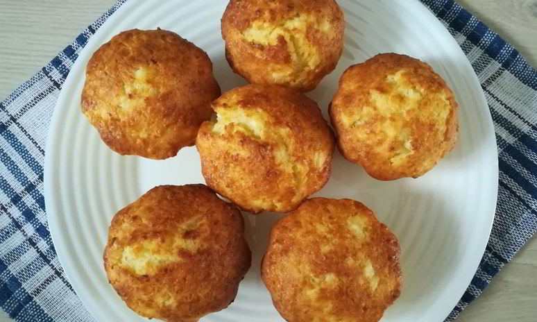 Рецепт кокосово-творожных маффины