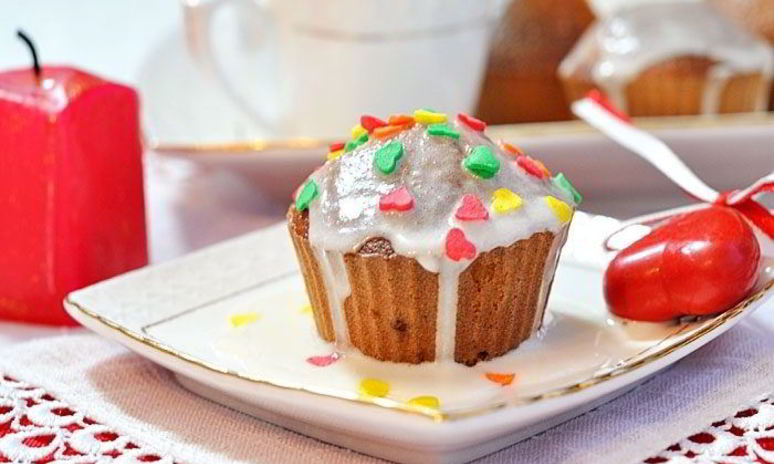 Рецепт лимонных маффинов на кефире