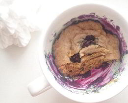 Маффин с черникой