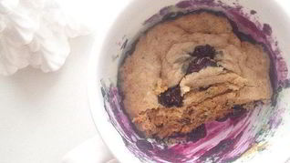 Маффин с черникой