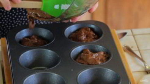 маффины двойной шоколад