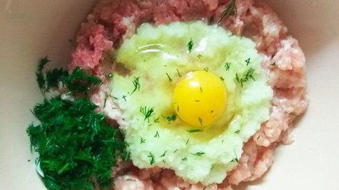 маффины из индейки с укропом