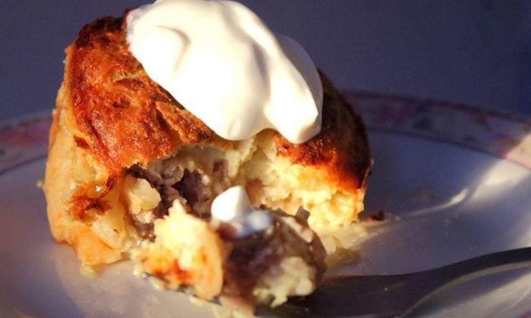 Рецепт маффинов из кабачков с грибами