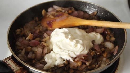 маффины из кабачков с грибами