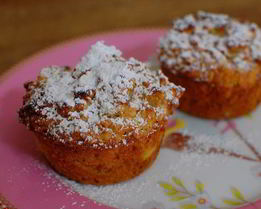 Маффины с бананом и курагой