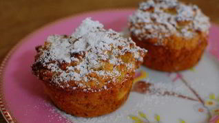 Маффины с бананом и курагой