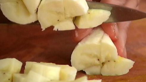 маффины с бананом и курагой