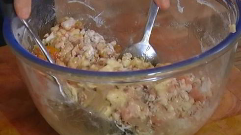 маффины с бананом и курагой