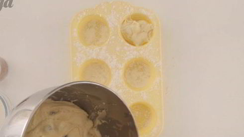 маффины с голубикой