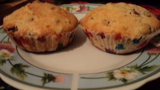 Маффины с изюмом