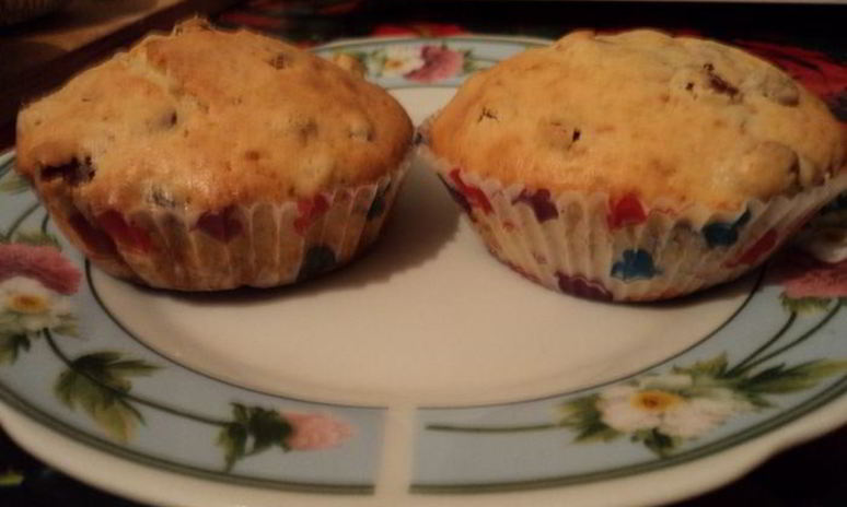 Рецепт маффинов с изюмом
