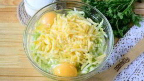 маффины с кабачком и сыром