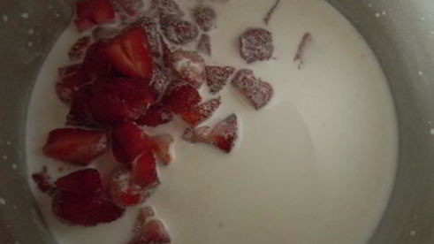 маффины с клубникой и белым шоколадом