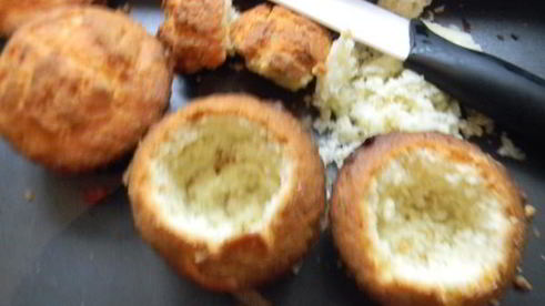 маффины с клубникой и белым шоколадом