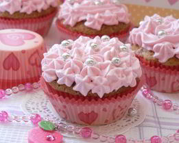 Маффины с красной смородиной