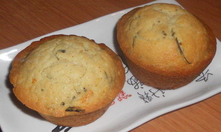 Рецепт маффинов с лаймом, апельсином и розмарином