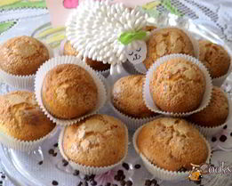 Маффины с лимонной ноткой и шоколадными каплями