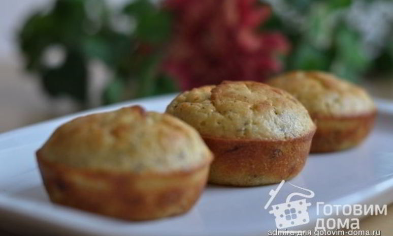 Рецепт маффинов с лососем и креветками