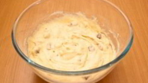 маффины с малиновым кремом