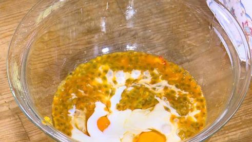 маффины с маракуйей