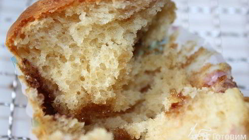 маффины с разноцветным шоколадным драже смартис