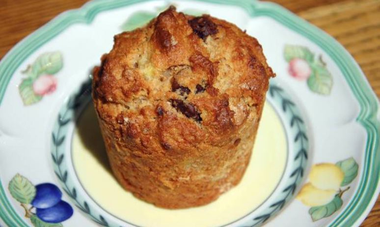 Рецепт маффинов с шоколадом и бананами