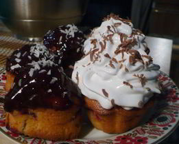 Маффины с ягодами