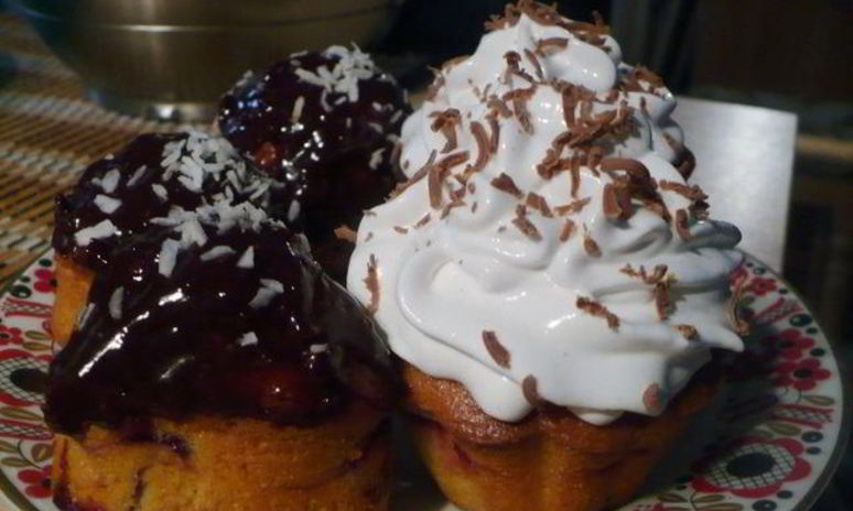 Рецепт маффинов с ягодами