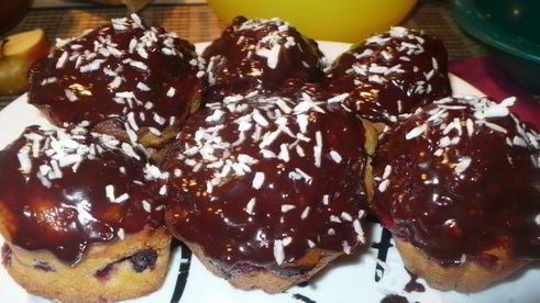 маффины с ягодами