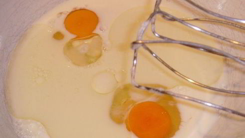 маффины со штрейзелем и ревенем