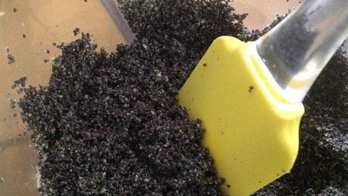 маково-ореховый маффин без муки